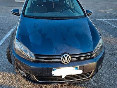 Usata VW Golf VI 102 CV (75 kW) 2010 Blu Utilitaria