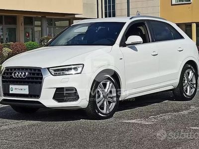 Usata Audi Q3 Sport 180 CV (132 kW) 2015 Bianco SUV