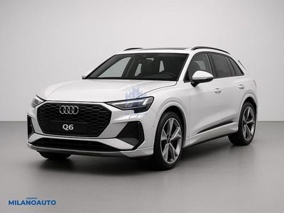 Käytetty Audi Q6 e-tron S-Line 185 kW (252 HP) 2025 Valkoinen Katumaasturi