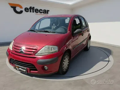 Usata Citroën C3 60 CV (44 kW) 2007 Rosso Berlina