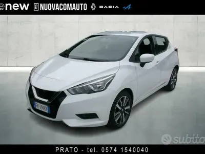 Occasion Nissan Micra Visia 71 PK (52 kW) 2018 Wit Hatchback