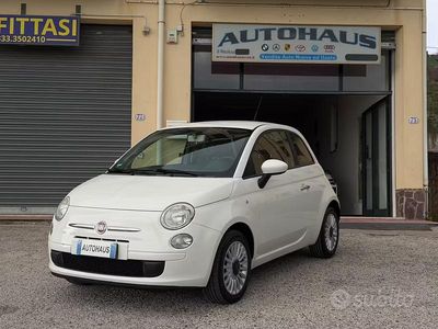 Usata Fiat 500 Pop 69 CV (50 kW) 2009 Bianco Cabrio