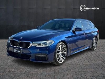 Usata BMW 530 M Sport 249 CV (183 kW) 2019 Blu Station wagon