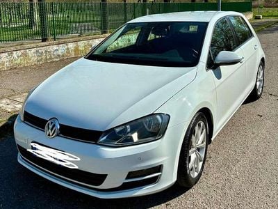 Usata VW Golf VII Highline 105 CV (77 kW) 2013 Bianco Berlina