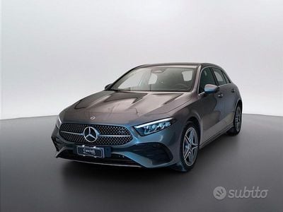Usata Mercedes A250 Advanced Plus 163 CV (119 kW) 2025 Grigio montagna Berlina