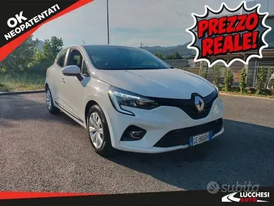 Usata Renault Clio V Intens 86 CV (63 kW) 2021 Bianco Berlina