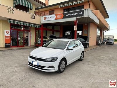 Usata VW Polo Trendline 90 CV (66 kW) 2021 Bianco Utilitaria