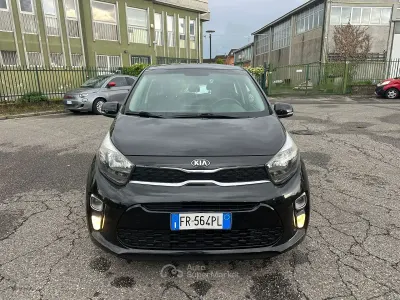 Usata Kia Picanto 67 CV (49 kW) 2018 Nero Utilitaria