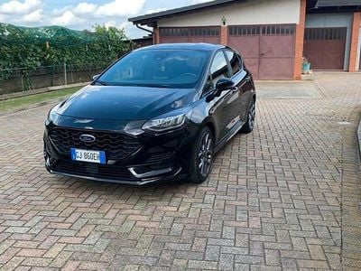 Begagnad Ford Fiesta ST-Line X 125 HK (91 kW) 2022 Svart Halvkombi