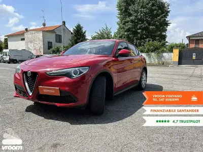 Usata Alfa Romeo Stelvio 209 CV (153 kW) 2019 Rosso SUV
