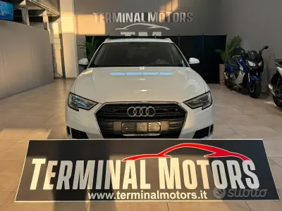 Usata Audi A3 Sport 116 CV (85 kW) 2019 Bianco Berlina