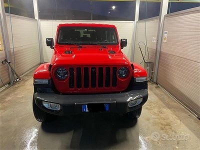 Usata Jeep Wrangler 272 CV (200 kW) 2021 Rosso SUV