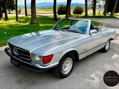 Usata Mercedes SL280 185 CV (136 kW) 1984 Argento Cabrio