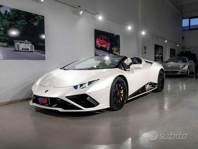 Usata Lamborghini Huracán 610 CV (448 kW) 2022 Bianco Cabrio