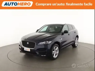 Usata Jaguar F-Pace Prestige 180 CV (132 kW) 2017 Blu SUV