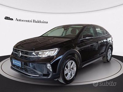 Usata VW Taigo Life 110 CV (80 kW) 2022 Nero perla SUV