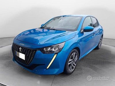 Usata Peugeot 208 Allure 101 CV (74 kW) 2021 Blu Utilitaria