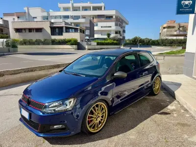 Usata VW Polo GTI 180 CV (132 kW) 2011 Blu Utilitaria