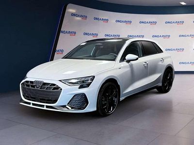 Ny Audi A3 Sportback S-Line 150 HK (110 kW) 2025 Vit Halvkombi