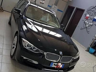 Usata BMW 320 Efficient Dynamics 184 CV (135 kW) 2013 Nero Station wagon