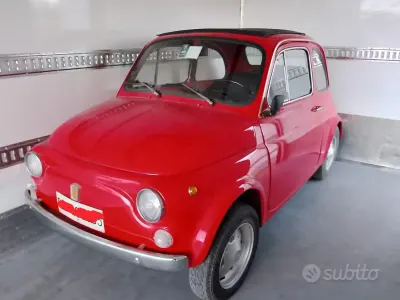 Usata Fiat 500 1960 Rosso Utilitaria