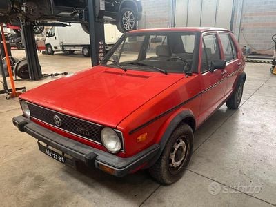 Usata VW Golf I GTD 70 CV (51 kW) 1982 Rosso Utilitaria