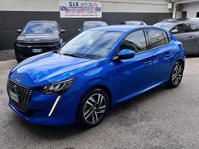 Usata Peugeot 208 Allure 101 CV (74 kW) 2020 Blu Utilitaria