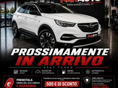 Usata Opel Grandland X Ultimate 131 CV (96 kW) 2020 Bianco SUV