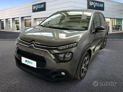 Usata Citroën C3 Feel 102 CV (75 kW) 2022 Grigio Utilitaria