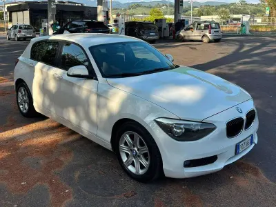 Usata BMW 116 116 CV (85 kW) 2013 Bianco Utilitaria