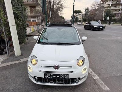 Usata Fiat 500 Lounge 69 CV (50 kW) 2017 Bianco Cabrio