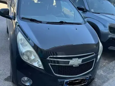 Usata Chevrolet Spark 68 CV (50 kW) 2012 Nero Utilitaria