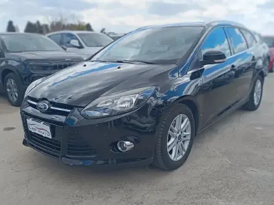 Brugt Ford Focus Titanium 116 HK (85 kW) 2014 Sort Stationcar