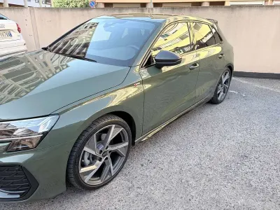 Usata Audi A3 Ambiente 150 CV (110 kW) 2025 Verde Berlina