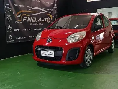Usata Citroën C1 Attraction 68 CV (50 kW) 2013 Rosso Utilitaria