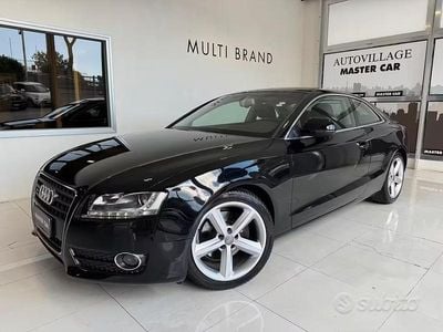 Usata Audi A5 211 CV (155 kW) 2009 Nero Coupé