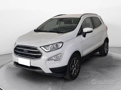 Usata Ford Ecosport ST-Line 125 CV (91 kW) 2019 Bianco SUV