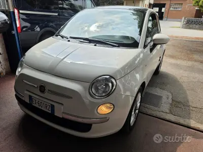 Usata Fiat 500 Lounge 69 CV (50 kW) 2014 Bianco Berlina