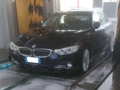 Usata BMW 420 Luxury Line 184 CV (135 kW) 2014 Blu/azzurro Coupé