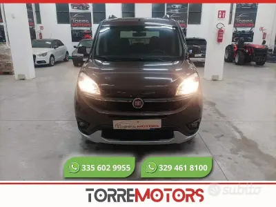Usata Fiat Doblò Trekking 120 CV (88 kW) 2016 Marrone Monovolume