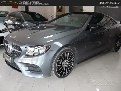 Usata Mercedes E220 Premium Plus 194 CV (142 kW) 2019 Grigio Berlina