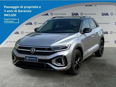 Usata VW T-Roc R-line 150 CV (110 kW) 2023 Pyrit silver / tetto nero past SUV