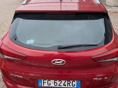 Usata Hyundai Tucson 116 CV (85 kW) 2017 Rosso SUV