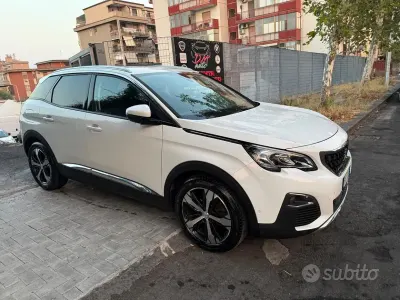 Usata Peugeot 3008 GT-line 120 CV (88 kW) 2017 Bianco SUV