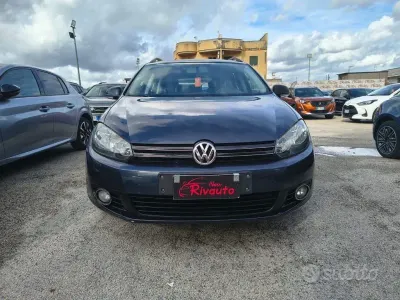 Usata VW Golf VI Executive 105 CV (77 kW) 2009 Grigio Station wagon