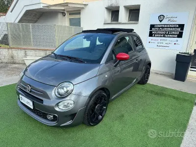 Usata Fiat 500C S 69 CV (50 kW) 2018 Grigio Cabrio