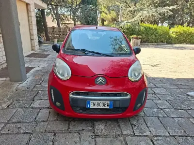 Usata Citroën C1 68 CV (50 kW) 2012 Rosso Utilitaria