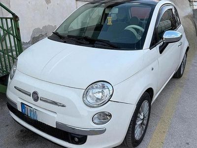 Usata Fiat 500 Lounge 75 CV (55 kW) 2007 Bianco Utilitaria