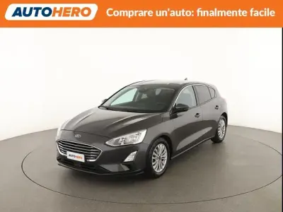 Usata Ford Focus Titanium 120 CV (88 kW) 2019 Grigio Berlina