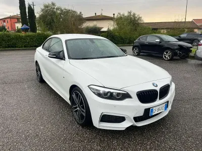 Usata BMW 218 Gran Coupé Sport Line 136 CV (100 kW) 2021 Bianco Coupé